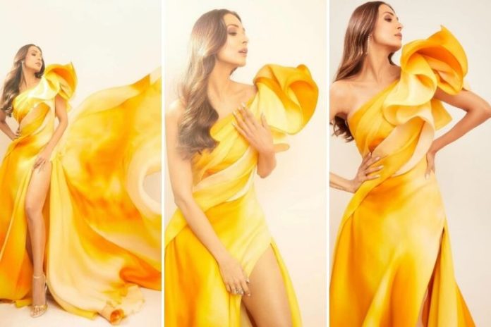 Malaika Arora looks like a ‘proper patola’ in this Sangeeta Kilachand sari