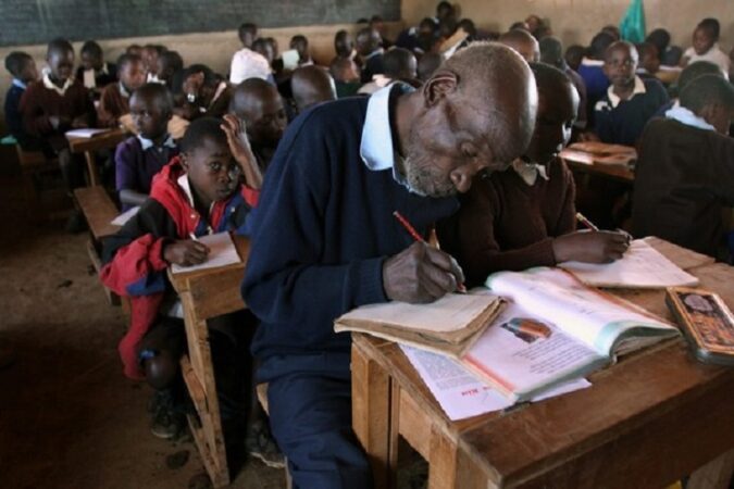 kimani Maruge, oldest student of world