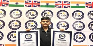 Angad Bhardwaj, Child mountaineer, World Records