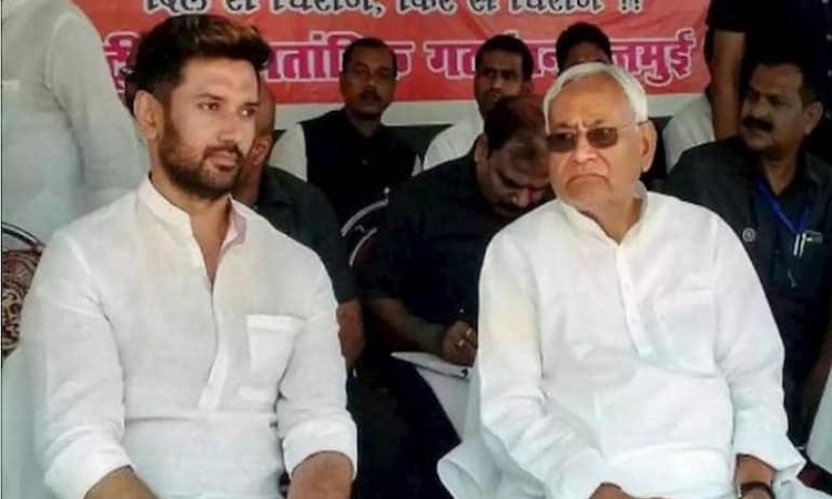 Bihar Election 2020, Chirag Paswn, Nitish Kumar