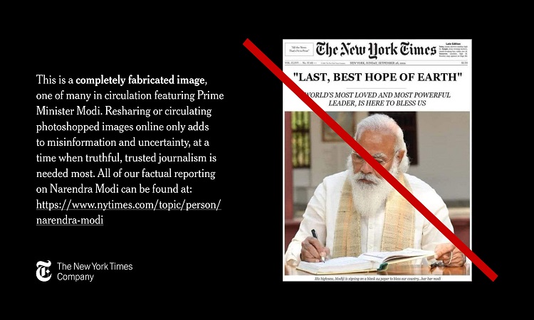 विदेशी अखबार में पीएम मोदी का हुआ गुणगान, न्यूयॉर्क टाइम्स ने बताई सच्चाई
