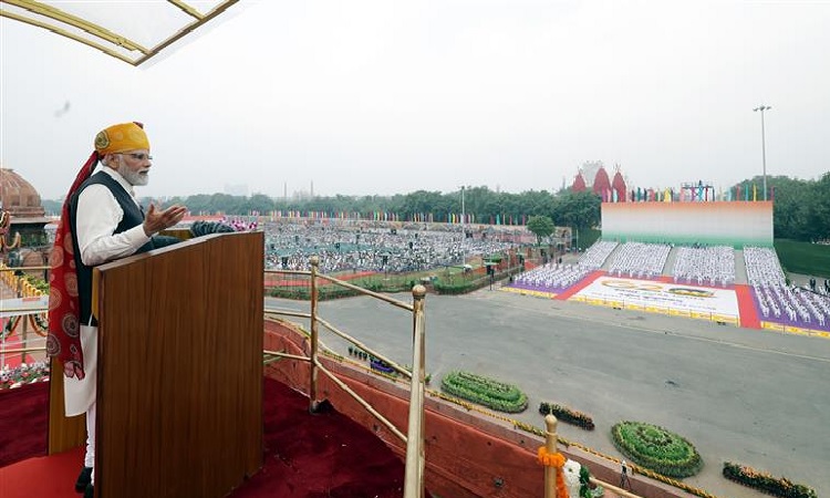 Modi on 77th Independence day