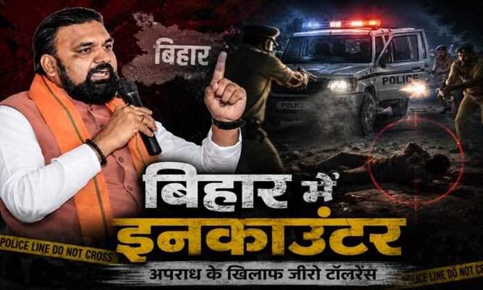 Bihar encounter politics, CM Samrat chaudhary controversial statement