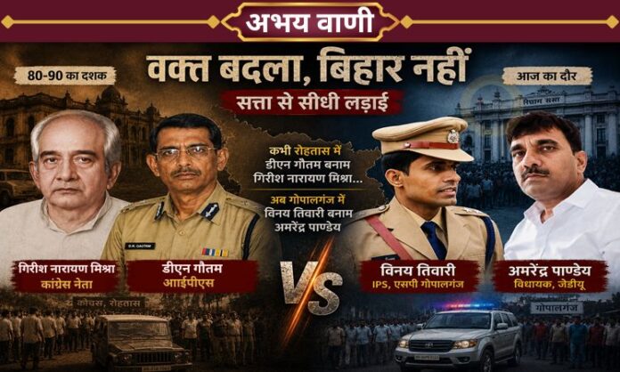 IPS Vinay Tiwari vs MLA Amarendra Pandey