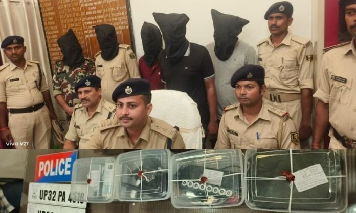 रोहतास में फर्जी पुलिसकर्मी गिरफ्तार