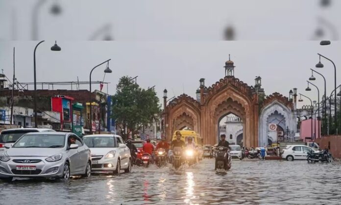 उत्तर प्रदेश में भारी बारिश